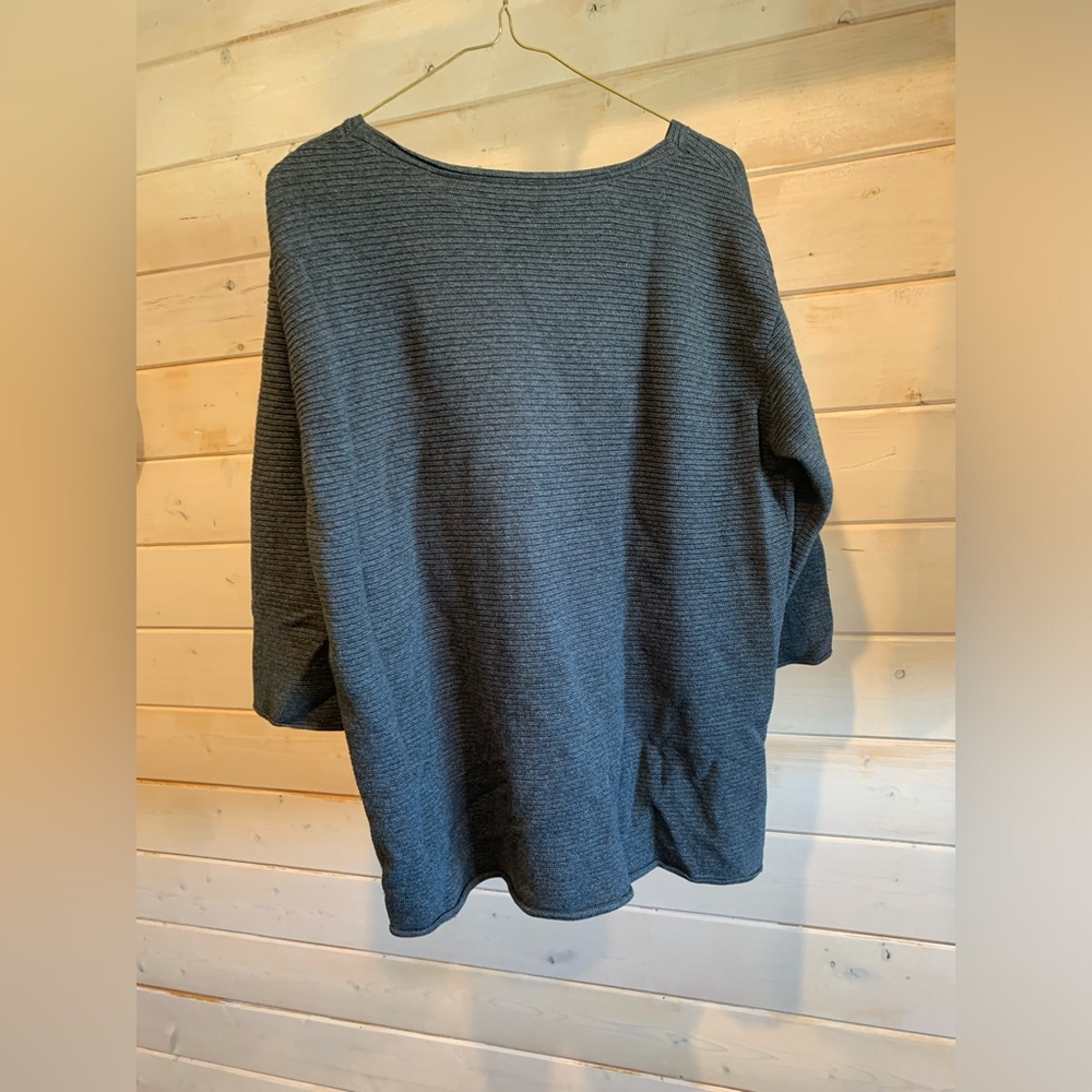 Wilfred | Blanchard Silk & Cashmere 3/4 Length Sleeve Sweater - Picture 7 of 7
